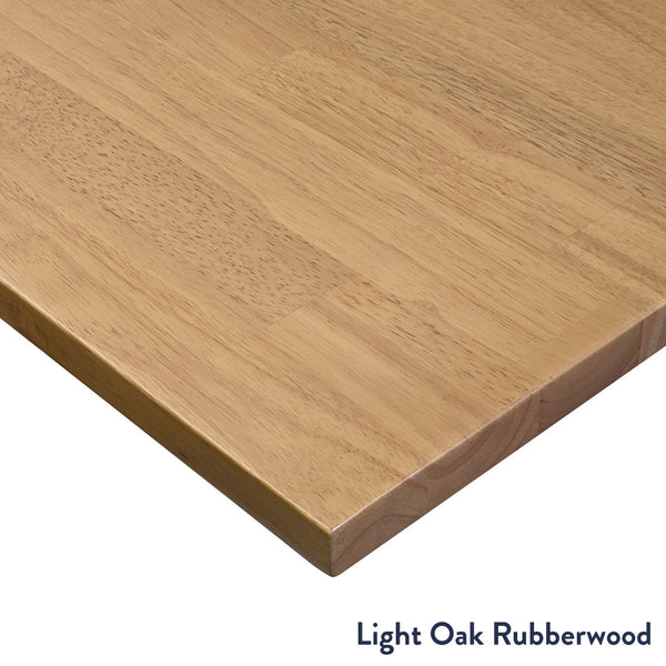 Desky Dual Rubberwood Sit Stand Desk-Walnut-47.2" x 29.5" - Desky Canada