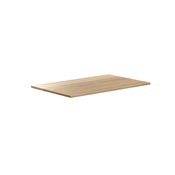 Desky Hardwood Desk Tops-White Ash-48" x 30" - Desky Canada