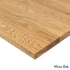 white oak hardwood desktop 